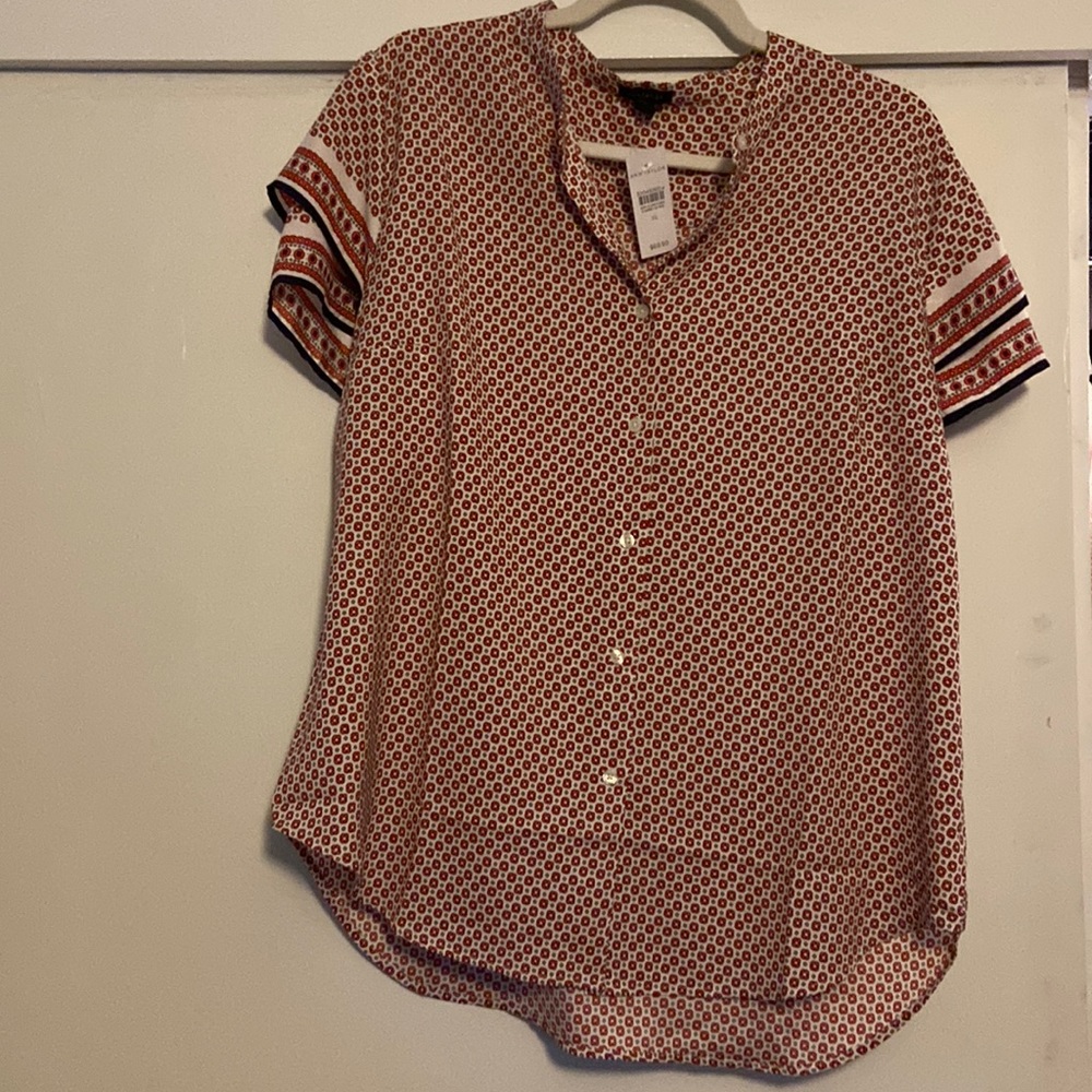 Retro Ann Taylor flower top